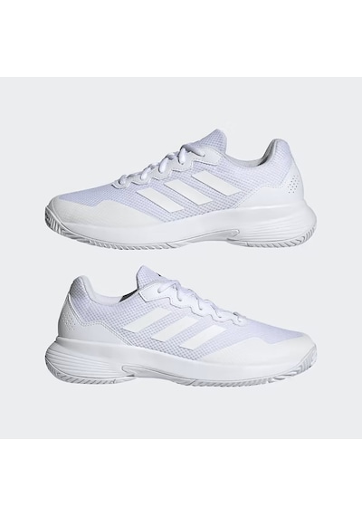 Ftwr Whıte Adidas Erkek Tenis Ayakkabı Gamecourt 2 M Ig9568 Beyaz