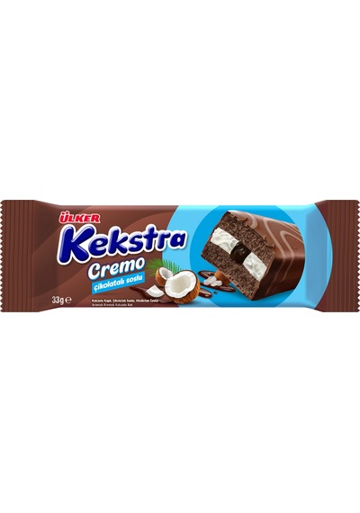 Ülker Kekstra Cremo Hindistan Cevizli Kek - 33 Gram - 15 Adet