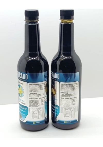 Çabuk Kahve Vanilya Beyaz Çikolata Aromalı Soğuk Kahve Mix 2 Li Set 750 Ml X 2 Adet Çözünebilir