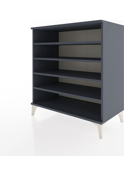 Hyperion Şifonyer 4 Raflı 88x44x96 Antrasit-antrasit Antrasit