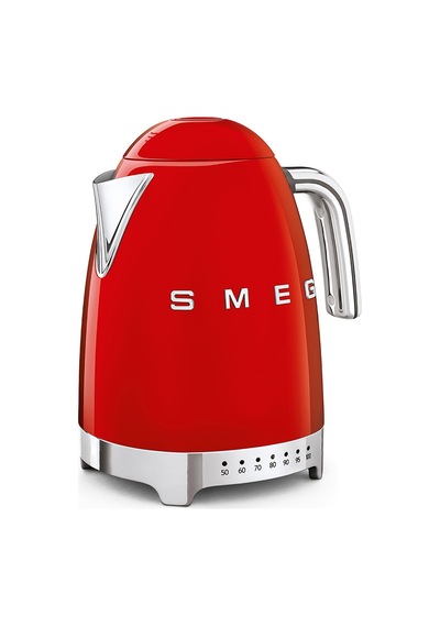 Smeg KLF04 1.7 LT Paslanmaz Çelik Su Isıtıcı Kettle Kırmızı
