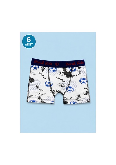 Meyzz Günlük Rahat Pamuklu Desenli Erkek Çocuk Boxer Sürpriz Desen 6'lı Karışık - 916490320 Karışık Meyzz Günlük Rahat Pamuklu Desenli Erkek Çocuk Boxer Sürpriz Desen 6'lı Karışık - 916490320 Karışık