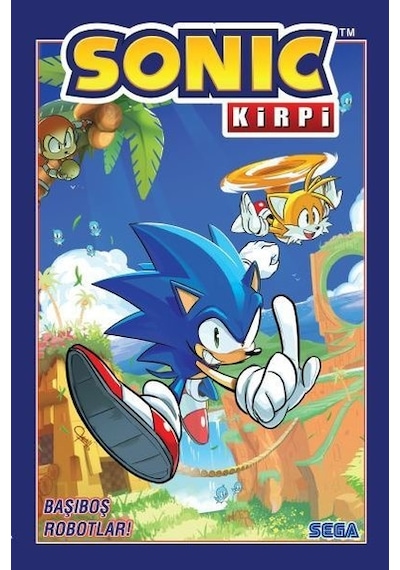 Sonic Kirpi Başıboş Robotlar - Ian Flynn - Presstij Kitap