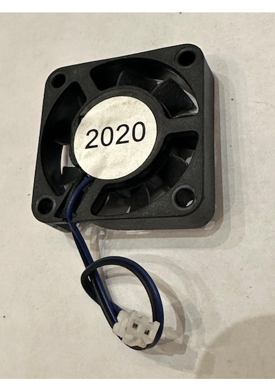 4 Cm 12 Volt Fan 12 Volt 4 Cm Fan 10 Cm Kablo 4x4x1 Cm Siyah