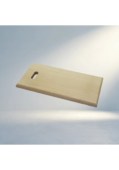 Pratik Ahşap Kesim Panosu 20x40 Cm El Geçmeli Kulp 12v