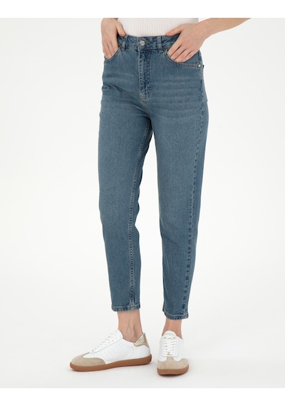 Pierre Cardin Kadın Mavi Pantolon Jean 50301299-vr036 Mavi