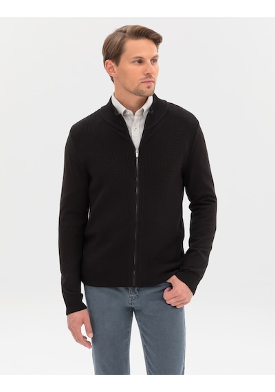 Pierre Cardin Erkek Siyah Hırka Triko 50317341-vr046