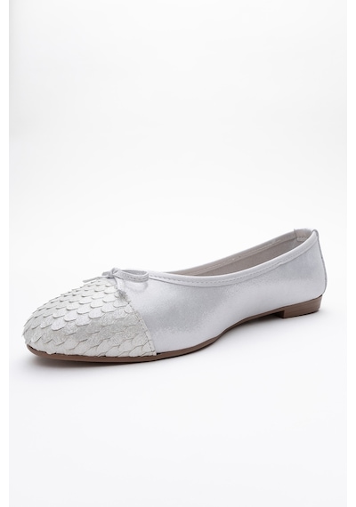 Luvishoes Luvi Shoes 02 Beyaz Simli Hakiki Deri Kadın Babet Ayakkabı Beyaz Luvishoes Luvi Shoes 02 Beyaz Simli Hakiki Deri Kadın Babet Ayakkabı Beyaz