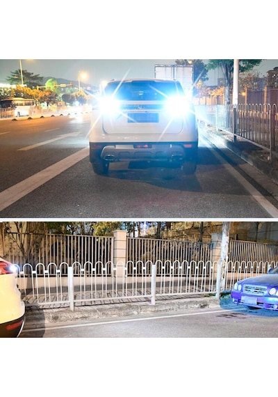 Megaotomarket T10 T15 Park Led Geri Vites 45 Led Çok Güçlü Beyaz Işık Ottoman