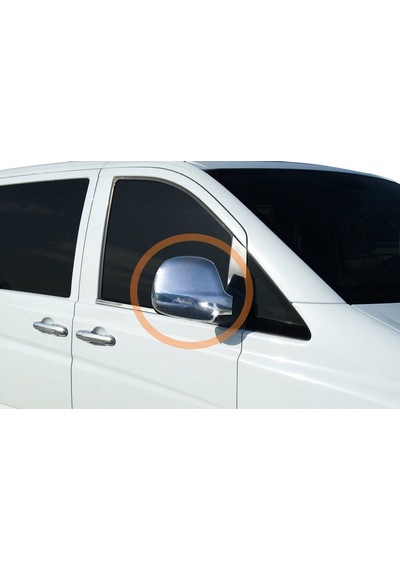Ayna Kapağı Krom Aksesuar 2 Parça Vito W639 Van 2004 2010 Model İçin Uyumlu