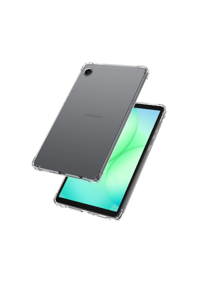 Samsung Galaxy Tab A11 8.7 İnç Sm-x130 Uyumlu Köşe Korumalı Şeffaf Esnek Antishock Kılıf Arka Kapak