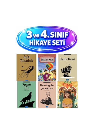 Otaokul İyilik Timi 3 Ve 4.sınıf Okuma Seti 6 Kitap Metin Özdamarlar