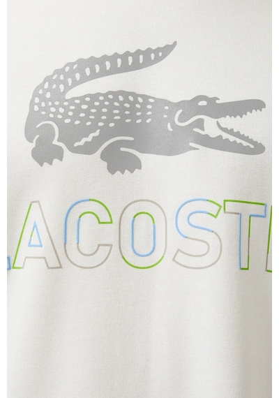 Lacoste Men's Loose Fit Tshirt Pamuklu Geniş Kalıp Reflektörlü Bisiklet Yaka Baskılı Erkek Tişört Krem Lacoste Men's Loose Fit Tshirt Pamuklu Geniş Kalıp Reflektörlü Bisiklet Yaka Baskılı Erkek Tişört Krem