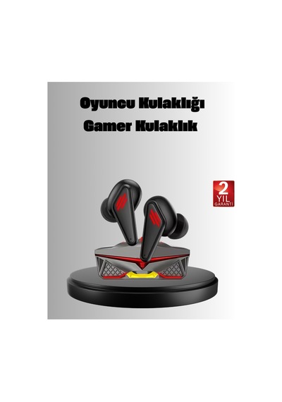 Profesyonel Oyuncular İçin Bluetooth Kulaklık Sarı