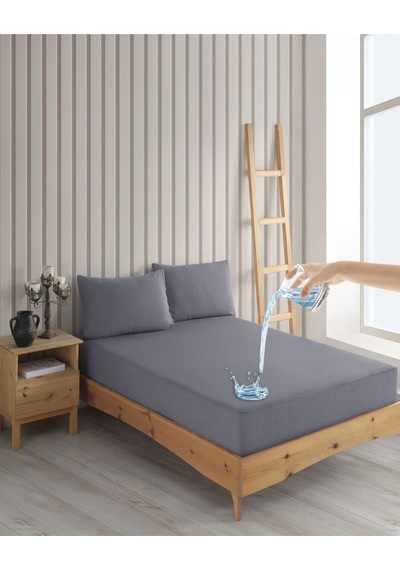Mikro Fitted Sıvı Geçirmez Renkli Yatak Alezi Renkli Alez Çarşaf 001