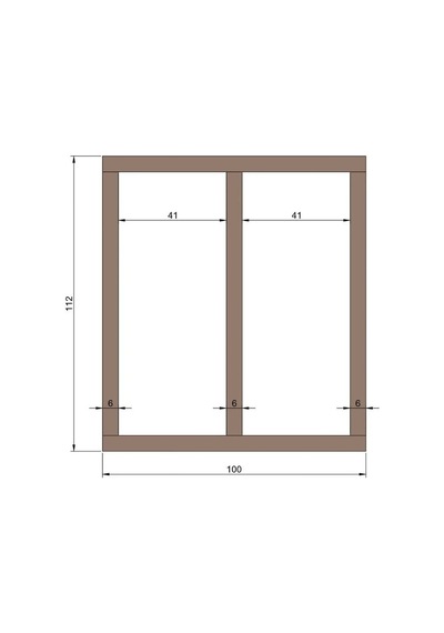 İahşap Dekoratif 6 Cm İskandinav Duvar Çıtası 5 Adet 6 X 100 Cm Ev Ofis Dekorasyonu 10 Mm Mdf