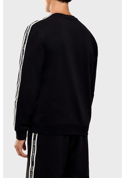 Ea7 Pamuklu Regular Fit Bisiklet Yaka Sweat Erkek Sweat 7m002195 Af10377 Uc001 Siyah