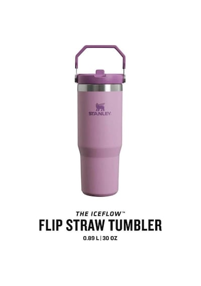 Stanley Iceflow Flıp Straw Tumbler 30oz/0.89 Lt Lılac As1009993312 Leylak