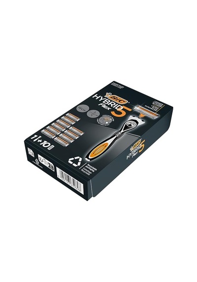 Bıc Flex 5 Hybrid Tıraş Bıçağı Seti 1 Gövde + 10 Yedek Başlık 5 Bıçaklı Erkek Tıraş Bıçağı 46167793