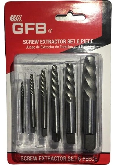 Ters Klavuz Takımı 6 Parça 3-25mm Gfb 3951