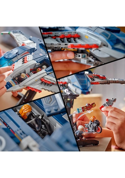 LEGO® ǀ Marvel Avengers: Ultron Çağı Quinjet, 76325 - 12 Yaş ve Üzeri için Yaratıcı Oyuncak Yapım Seti (1131 Parça)