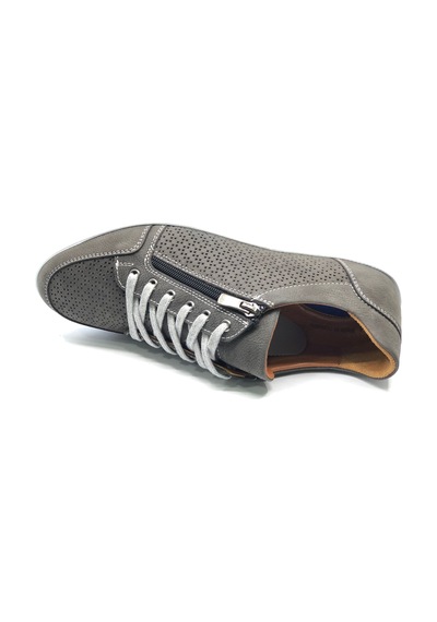 Dropland 8714 Hakiki Deri Erkek Casual Ayakkabı Gri