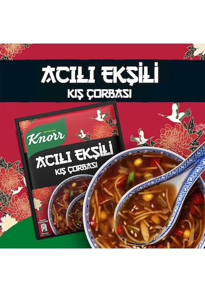 Knorr Acılı Ekşili Kış Çorbası 6 x 74 G