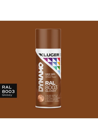Kluger Açık Kahverengi Spey Boya Ral 8003