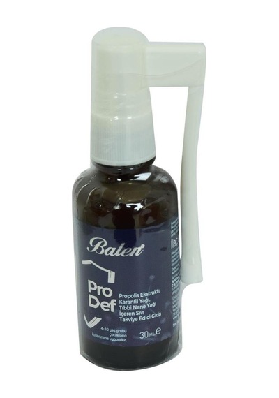 Balen Prodef Sprey Propolis Ekstraktı Karanfil Nane Yağlı 30ml