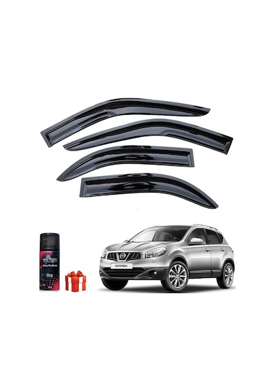 Caraks Qashqai Mügen Cam Rüzgarlığı 2007-2014 Arası 4'lü Takım + Koku
