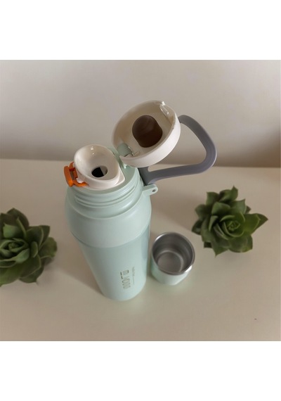 Prettify Yüksek Yalıtımlı Paslanmaz Çelik Bardaklı Sıcak/Soğuk Termos 700 ML