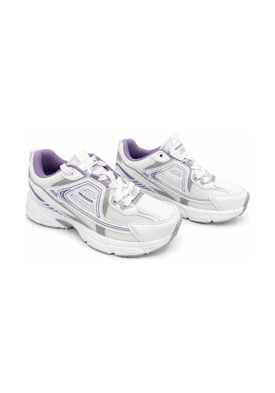Wickers Kadın Sneaker Beyaz - Lila