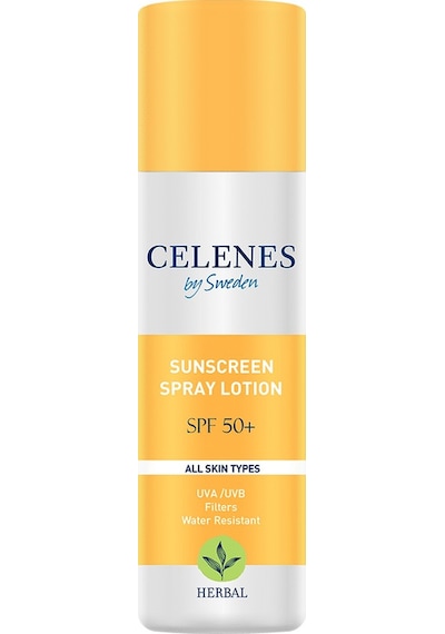 Celenes By Sweden Herbal Güneş Koruyucu Losyon Sprey SPF 50 150 ML