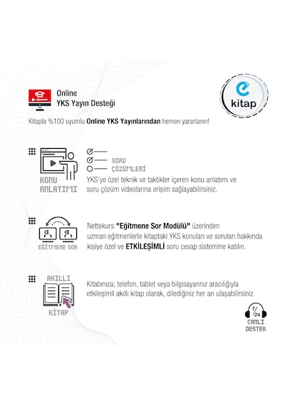 Nettekurs Yayınları Ayt Biyoloji Konu Anlatımlı Akıllı Soru Bankası E-kitap