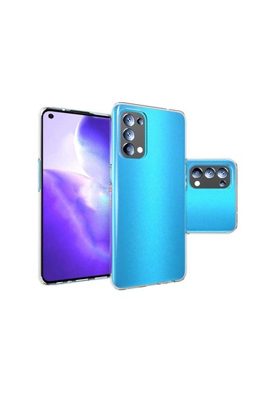 Oppo Reno 5 5G Kılıf Şeffaf Ince Ve Esnek Süper Silikon Kılıf Renksiz