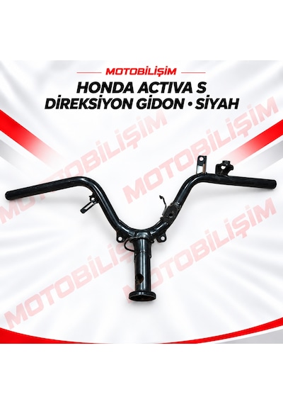 Honda Activa S Uyumlu Direksiyon Gidon Siyah Siyah-Gri