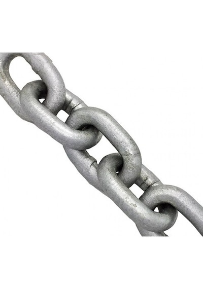 Tekne Irgat Zinciri. 6mm Kalibre Galvaniz Zincir. 10 Metre