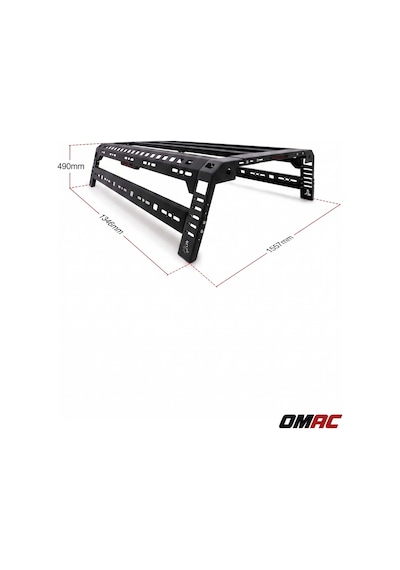Fiat Fullback 2016-2026 Uyumlu Araca Özel Dakar Çadır Rollbarı Bed Rack
