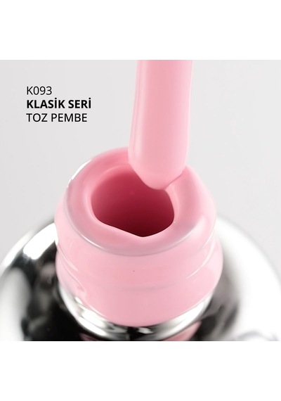 Kalıcı Oje K093, Toz Pembe, 10 Ml
