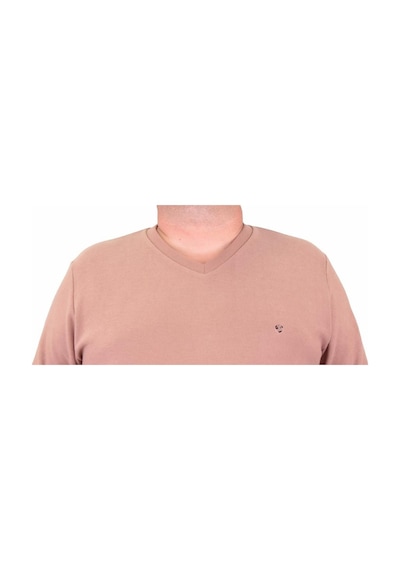 Moc Grande Mocgrande Büyük Beden Selanik V Yaka Classic Sweat 23201 S.Kahve-S.Kahve Moc Grande Mocgrande Büyük Beden Selanik V Yaka Classic Sweat 23201 S.Kahve-S.Kahve