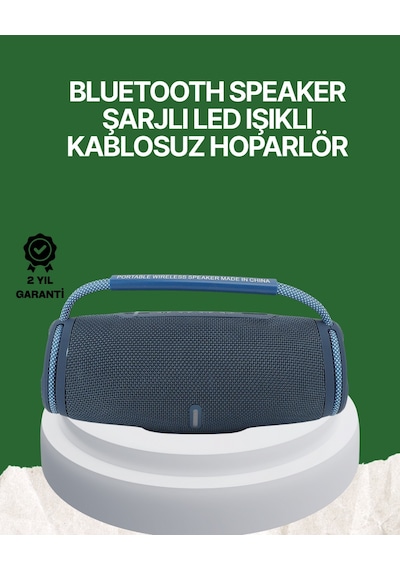 Nrzsnt Net Stereo Ses Sunan Ipx5 Su Geçirmez Bluetooth Hoparlör