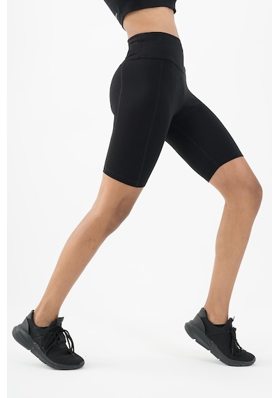Maraton Active Slimfit Kadın Şort Koşu Siyah Şort 22280-siyah Siyah