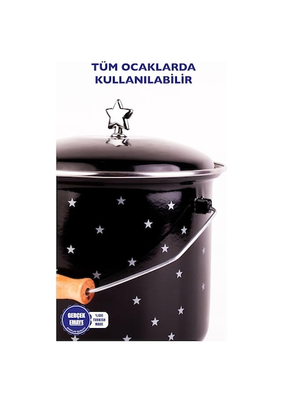 Star Emaye Bakraç 20 Cm 3litre Belirtilmemiş