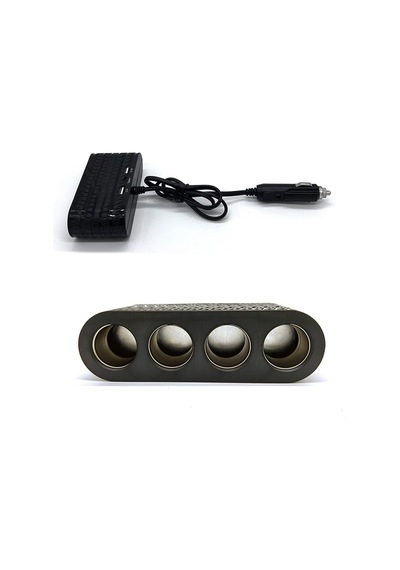 Olesson 1654 Type-c+2xusb 120watt 4 Çakmak Girişli Kablolu Çakmak Çoklayıcı