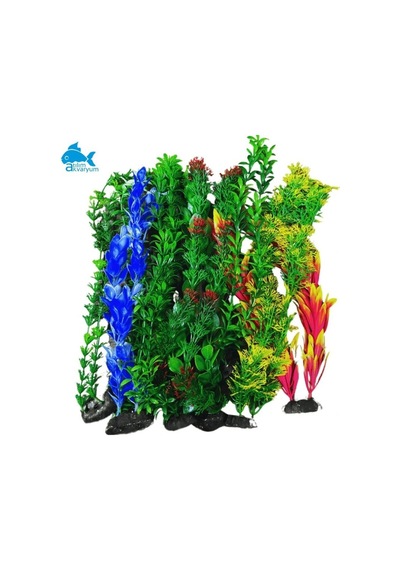 Plastik Akvaryum Bitkisi 20-25cm