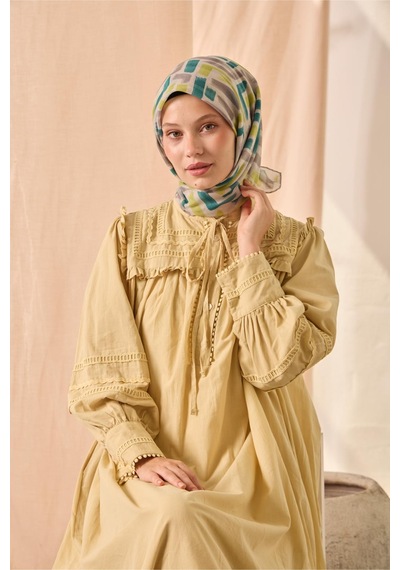 Silk Home Soft Eşarp 73096-24 Gümüş, Yeşil, Fıstık Yeşili, Füme