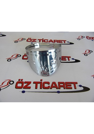 Motorsiklet Egzoz Şapkası Nikel