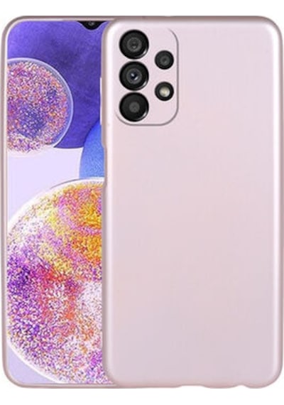 Samsung Uyumlu Galaxy A23 Kılıf Esnek Yapılı İnce Slim Silikon Kapak Ryc/premier Rose