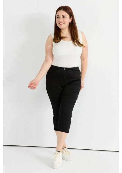 Selen Normal Bel Normal Siyah Kadın Pantolon 25ysl5381-bb Siyah