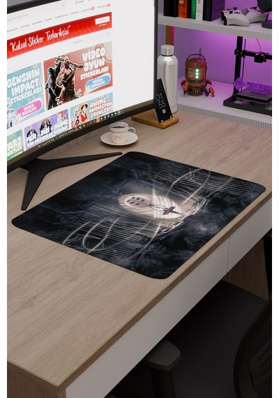 Hollow Knight Silksong Dikişli Kauçuk Oyuncu Mousepad V5 - 48x40 Xl Gaming Mouse Pad